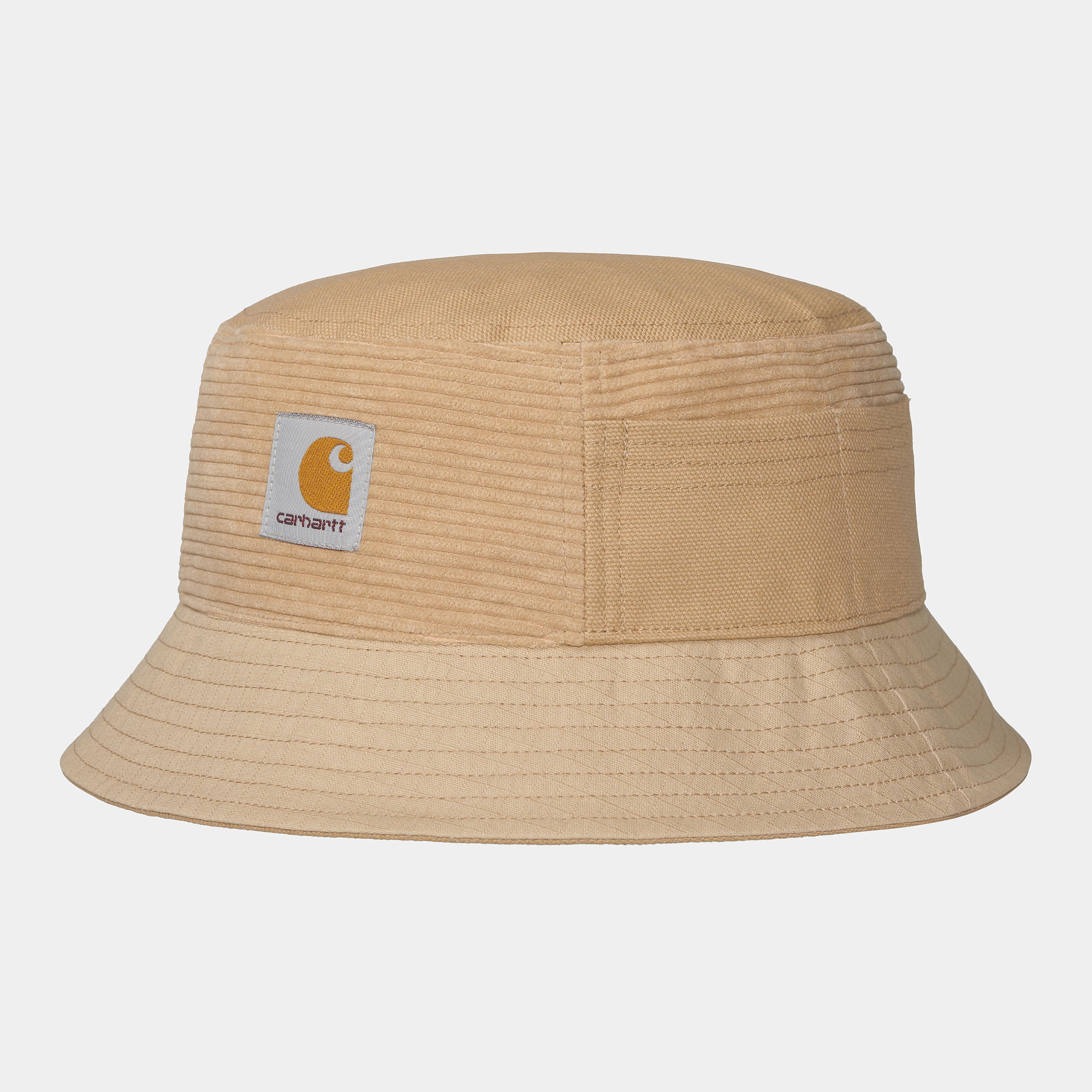 Carhartt WIP Medley Bucket Hat Dusty H Brown S-M M-L
