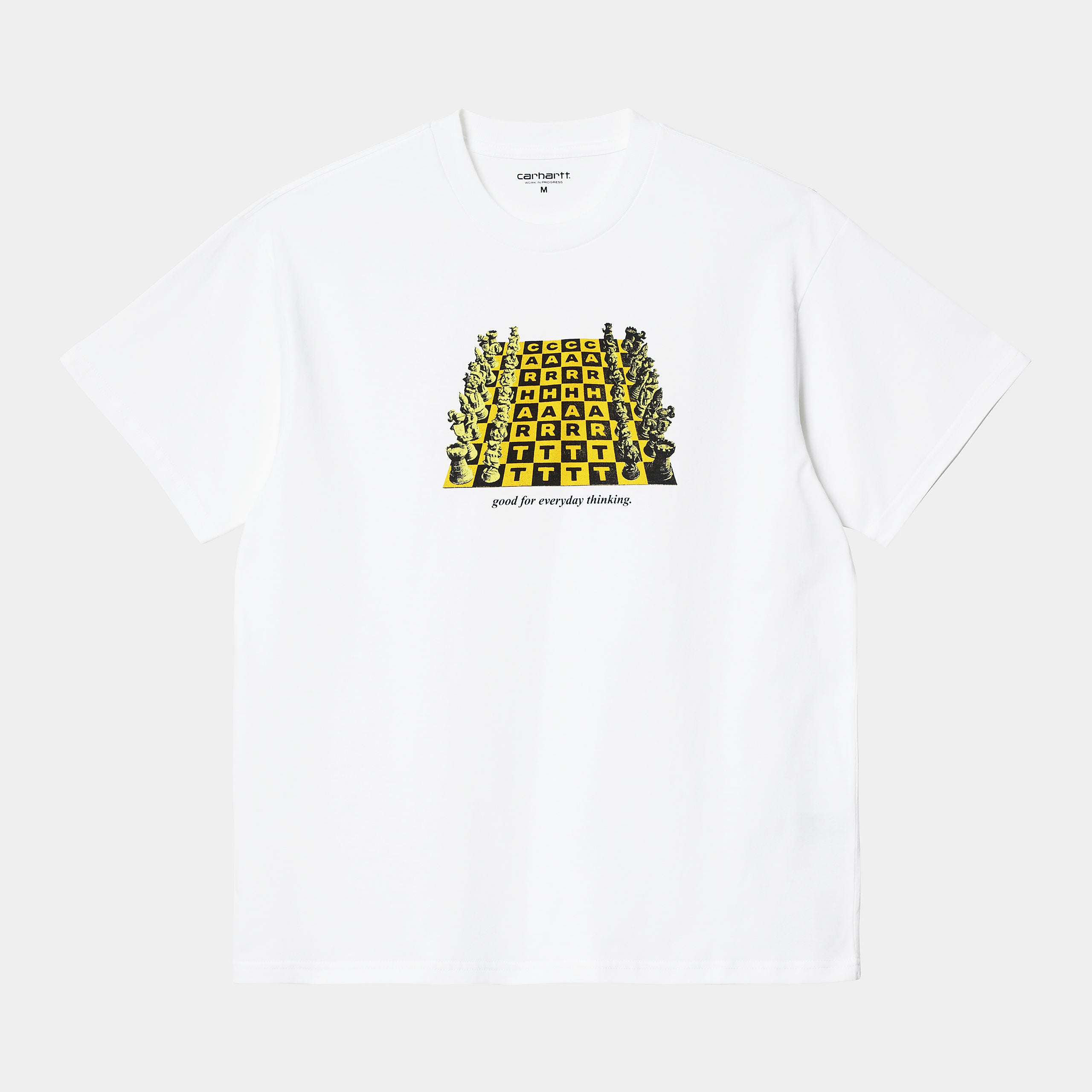 Carhartt WIP S/S Chessboard T-Shirt White M L XL