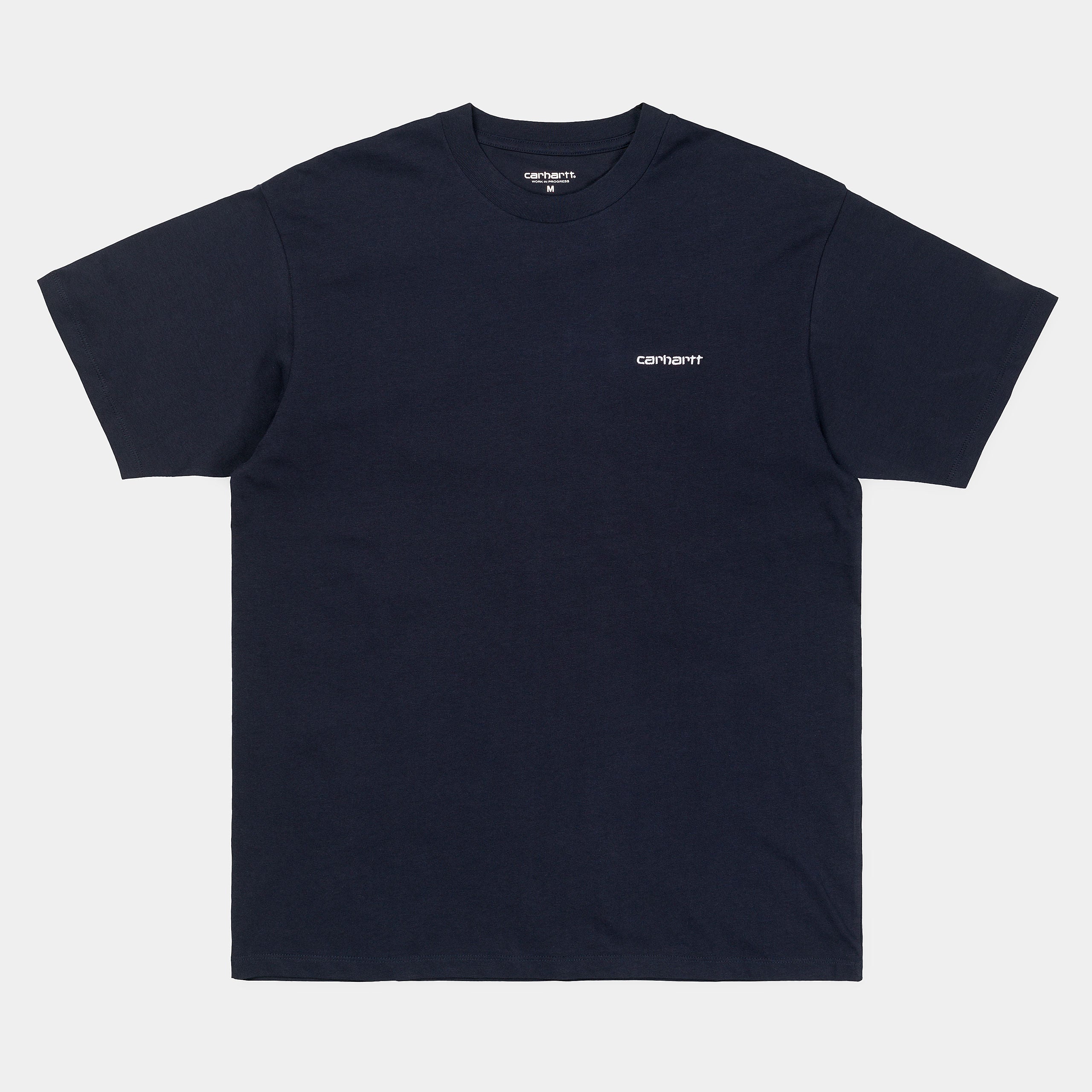 Carhartt WIP S/S Script Embroidery T-Shirt Dark Navy/White M L XL