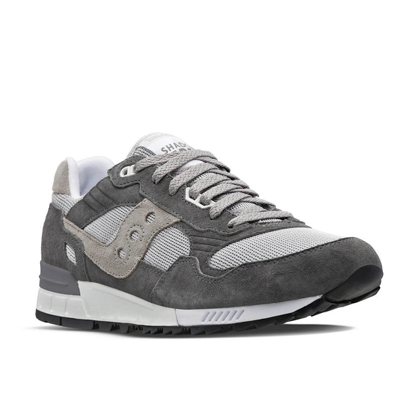 Saucony Shadow 5000 Grey/Silver US 8.5 EU 42 US 9 EU 42.5 US 9.5 EU 43 US 10 EU 44 US 10.5 EU 44.5 US 11 EU 45 US 11.5 EU 46 US 12 EU EU 46.5