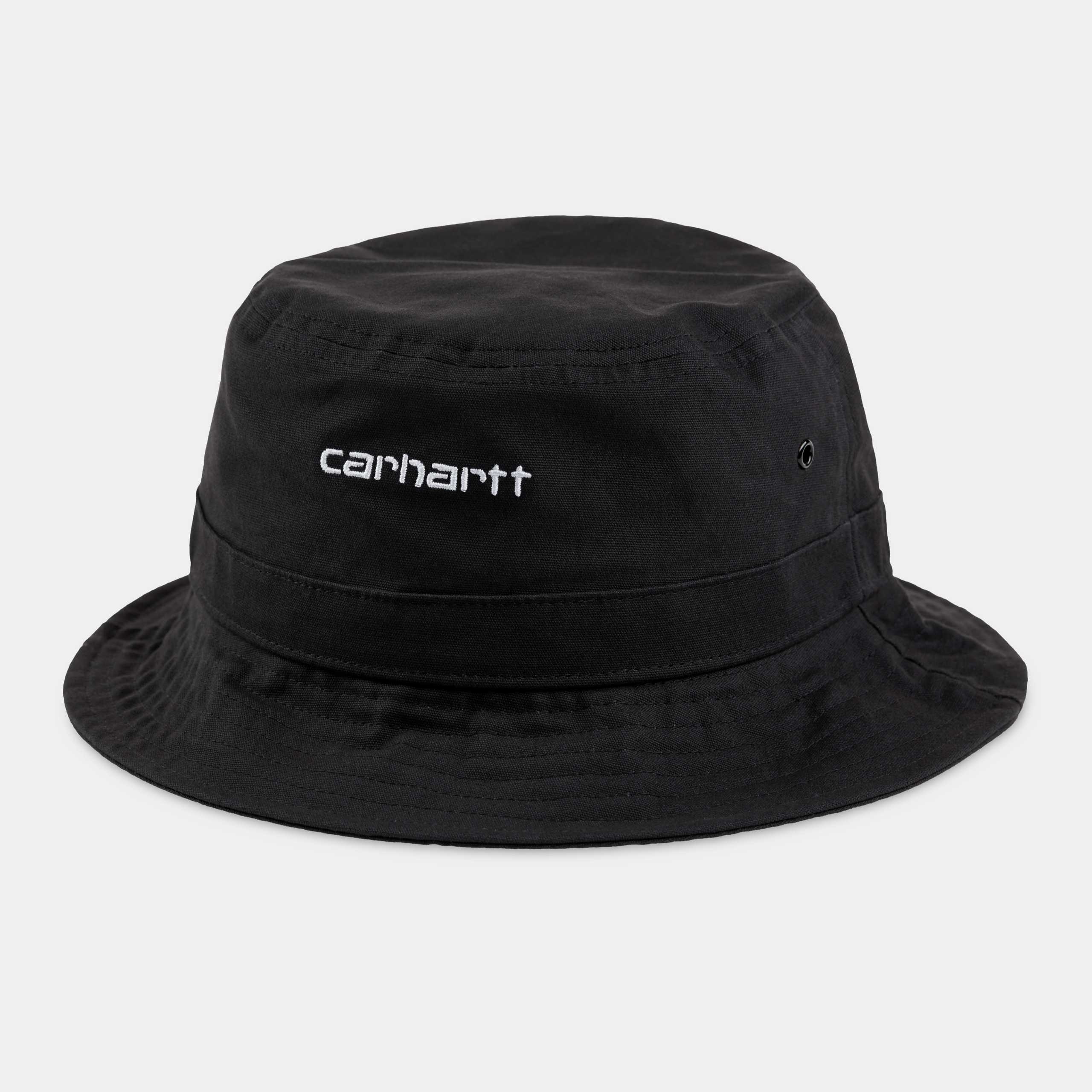 Carhartt Script Bucket Hat Cotton Black/White M-L L-XL