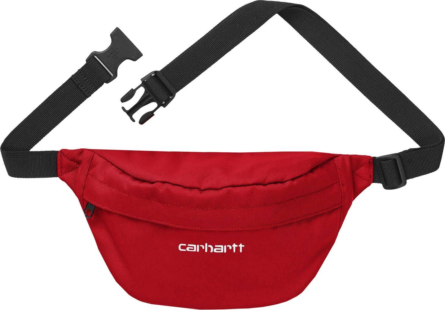 Carhartt Payton Hip Bag cardinal/white one size