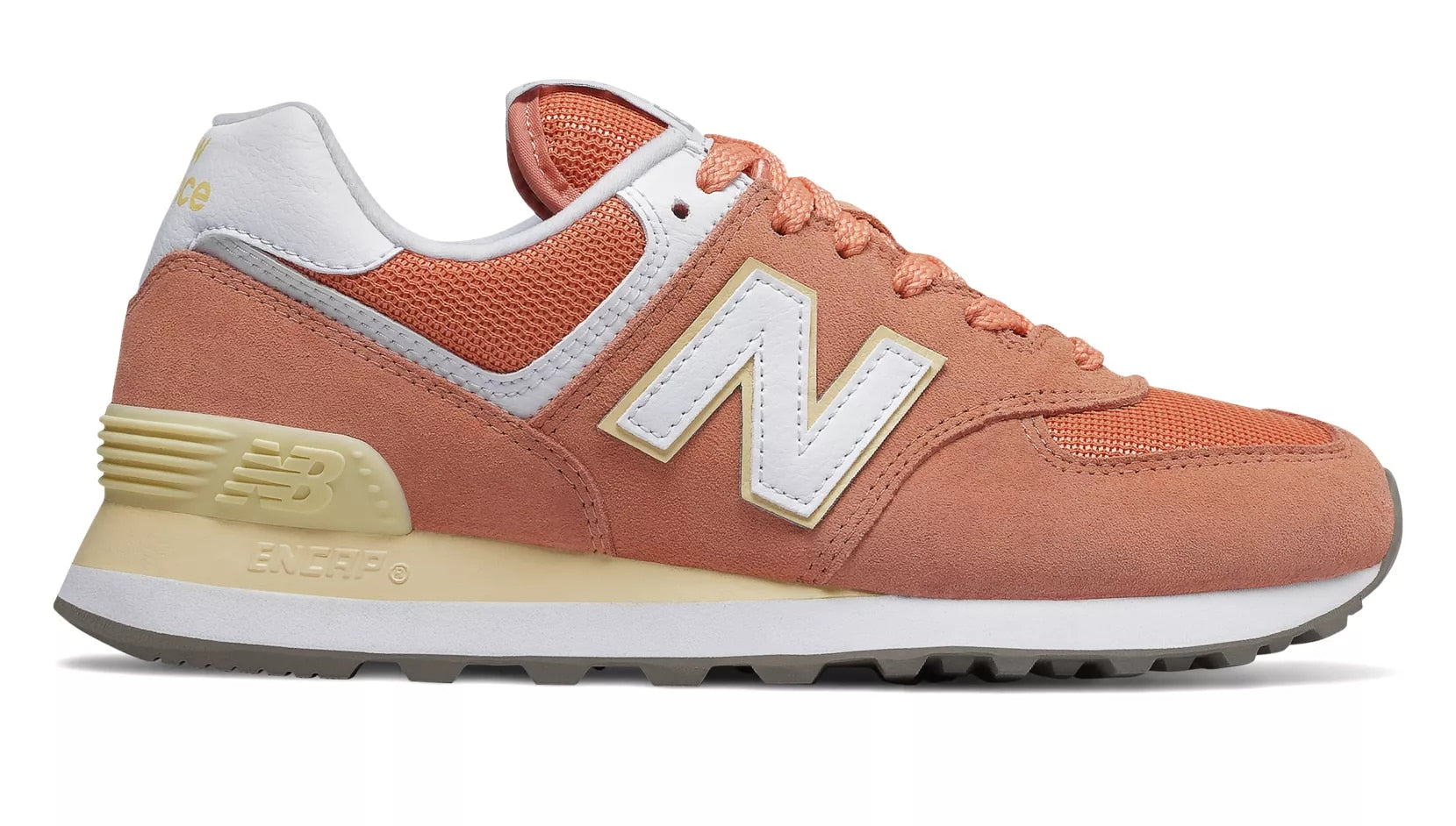 New Balance WL574ESF / Orange/White