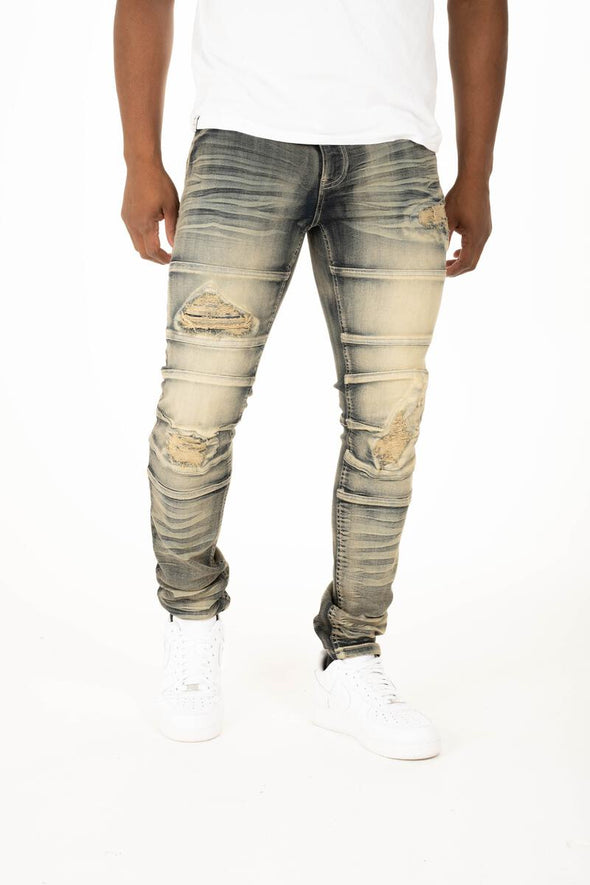 Taker Biker Jean (Dark Indigo)