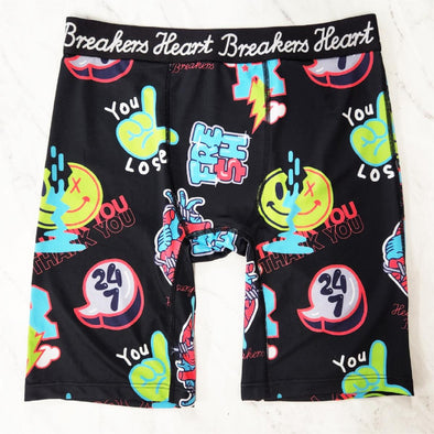 Fresh Heart Breaker Boxer (Black)
