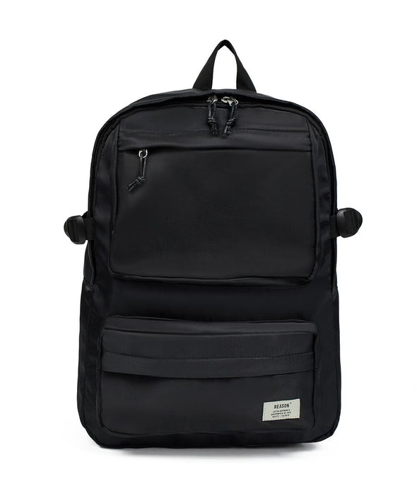 Reason Clothing Multi Pocket Backpack (Black)