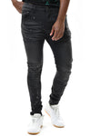 Switch Biker Painted Jean (Black)