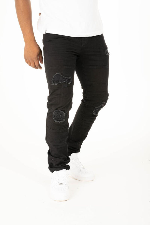 Taker Biker Jean (Black)