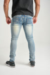 Spark Vintage Blue Ripped Jean