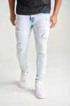 Spark Ripped Jean (Ice Blue)