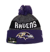 New Era NFL On Field Sport Knit Baltimore Ravens Beanie - Fashion Landmarks