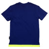 Switch Pocket Strap Tee (Blue/Lime) - Fashion Landmarks