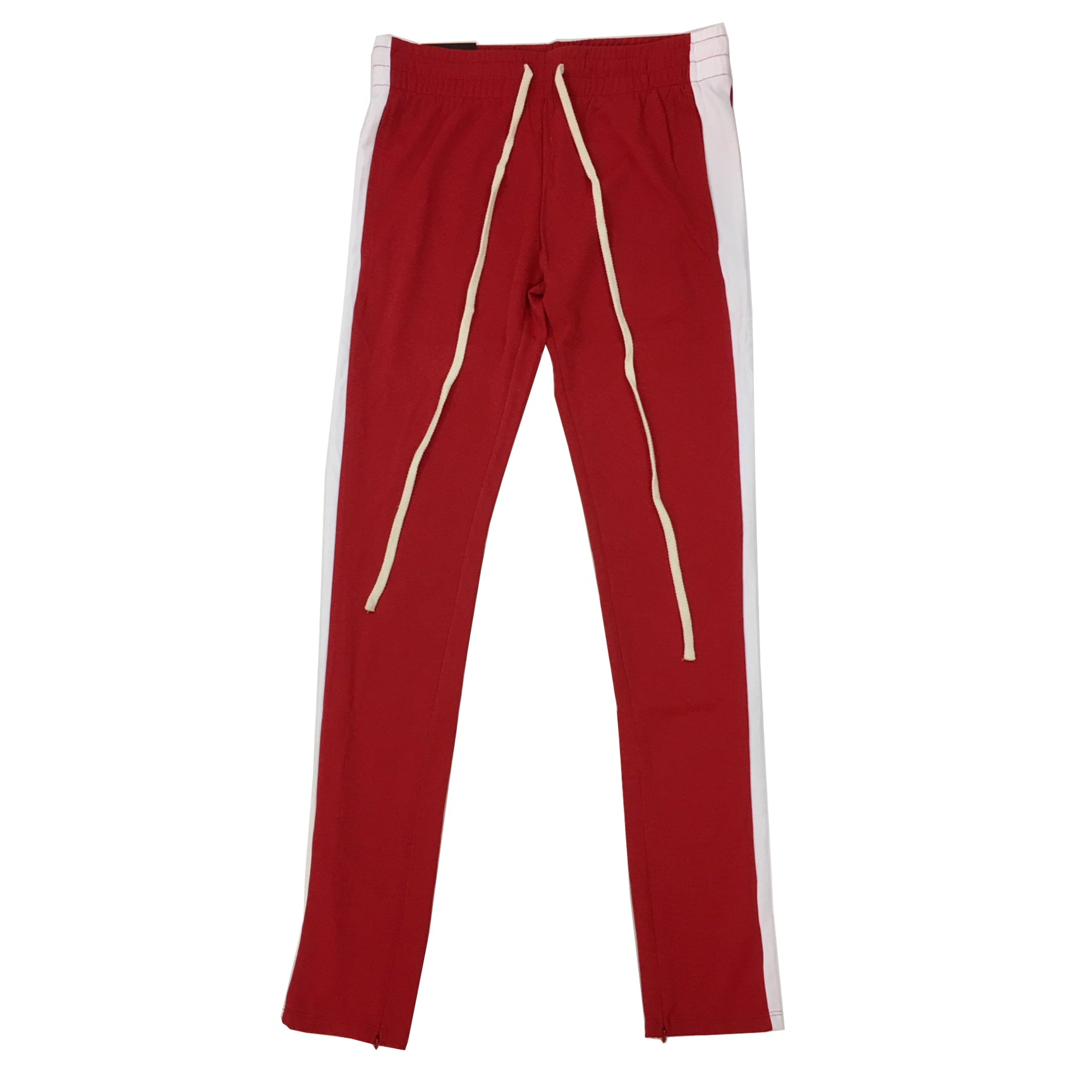 Royal Blue Single Strip Track Pant (Red/White)