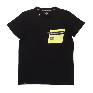 R.S.1NE POCKET TEE (Black) - Fashion Landmarks