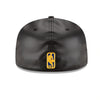 New Era 59Fifty Golden States Warriors PU Fitted Hat (Black/Yellow)