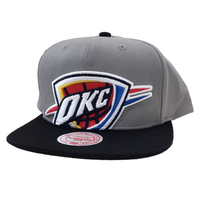 Mitchell & Ness Oklahoma City Thunder XL Logo Snapback Hat