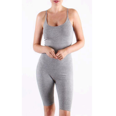 Red Fox Spaghetti Bermuda Catsuit (Grey)