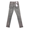 Platform Skinny Ripped Jean (Grey)