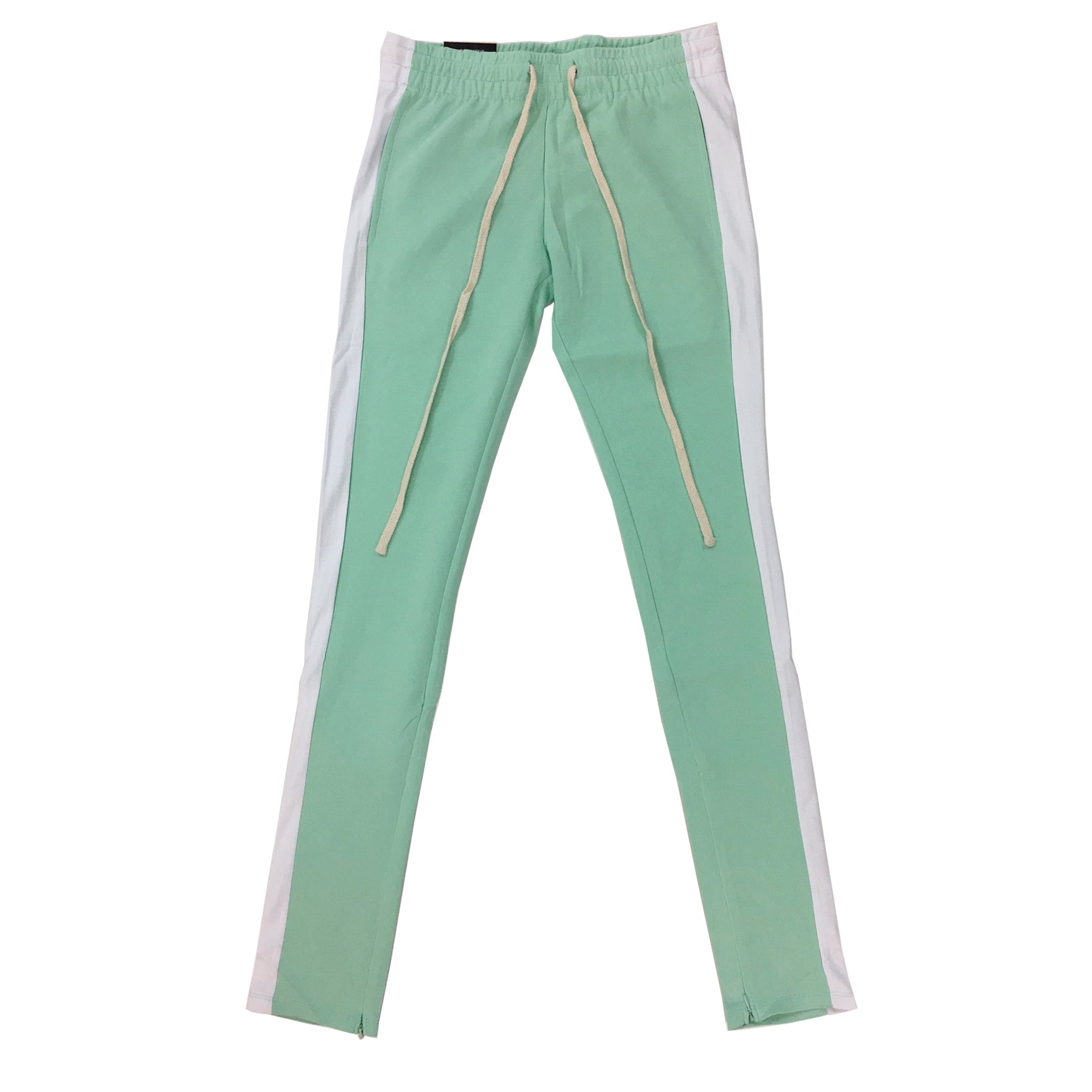 mint green track pants