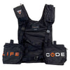 Life Code Black Utility Vest (Backpack)