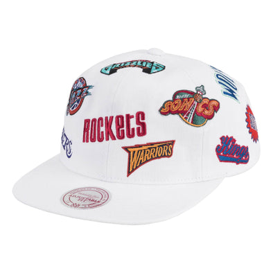Mitchell & Ness All-Over Deadstock West Snapback Hat