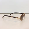 Upstreamers Gold Frame Sunglasses (Circle)