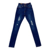 Blue Topic Woman Skinny Jean (Dark Blue)