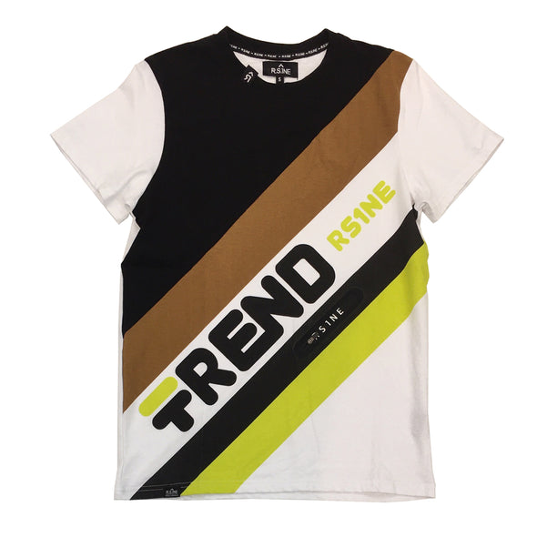 RS1NE Color Block TEE (Black)