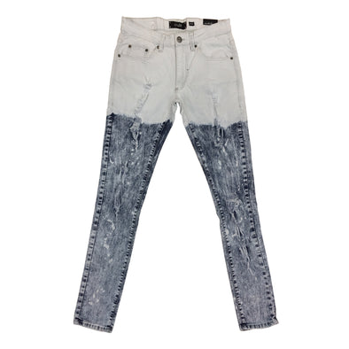 Spark Splatter Jean (Medium Blue)