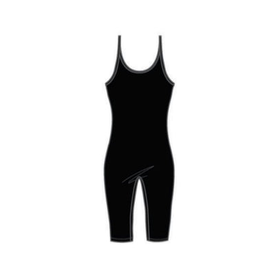 Red Fox Spaghetti Bermuda Catsuit (Black)