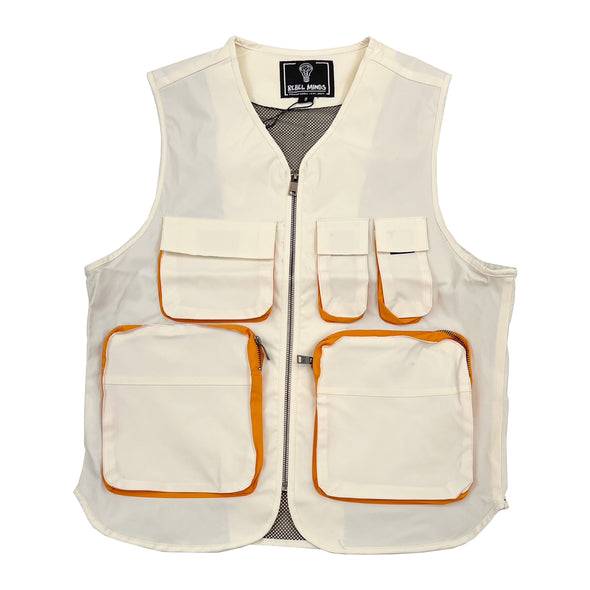 Rebel Minds Tactical Vest (Cream)