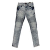 Evolve Biker Jean (Ice Blue)