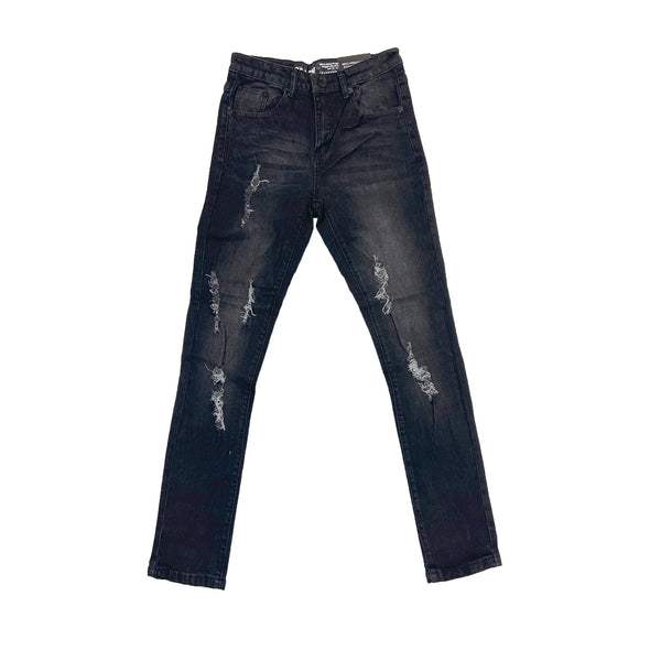 Spark Boy's Ripped Jean (Black Sand)