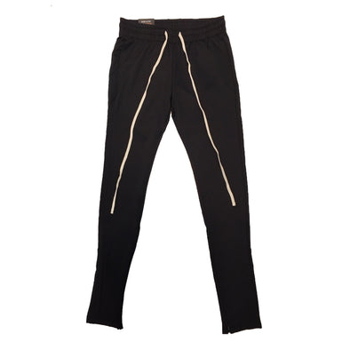 Royal Blue Single Strip Track Pant (Black/Black) - Fashion Landmarks