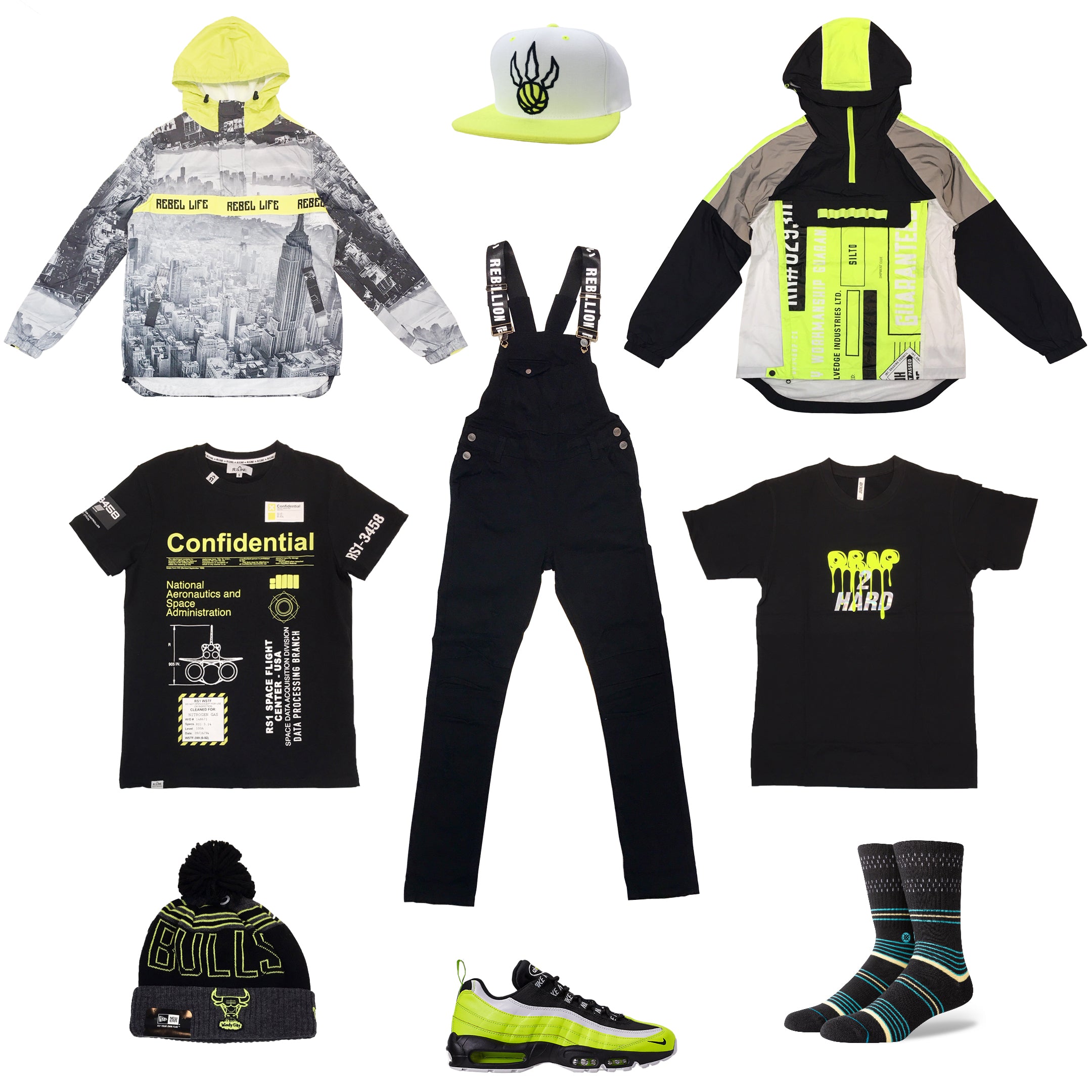 nike neon outfit