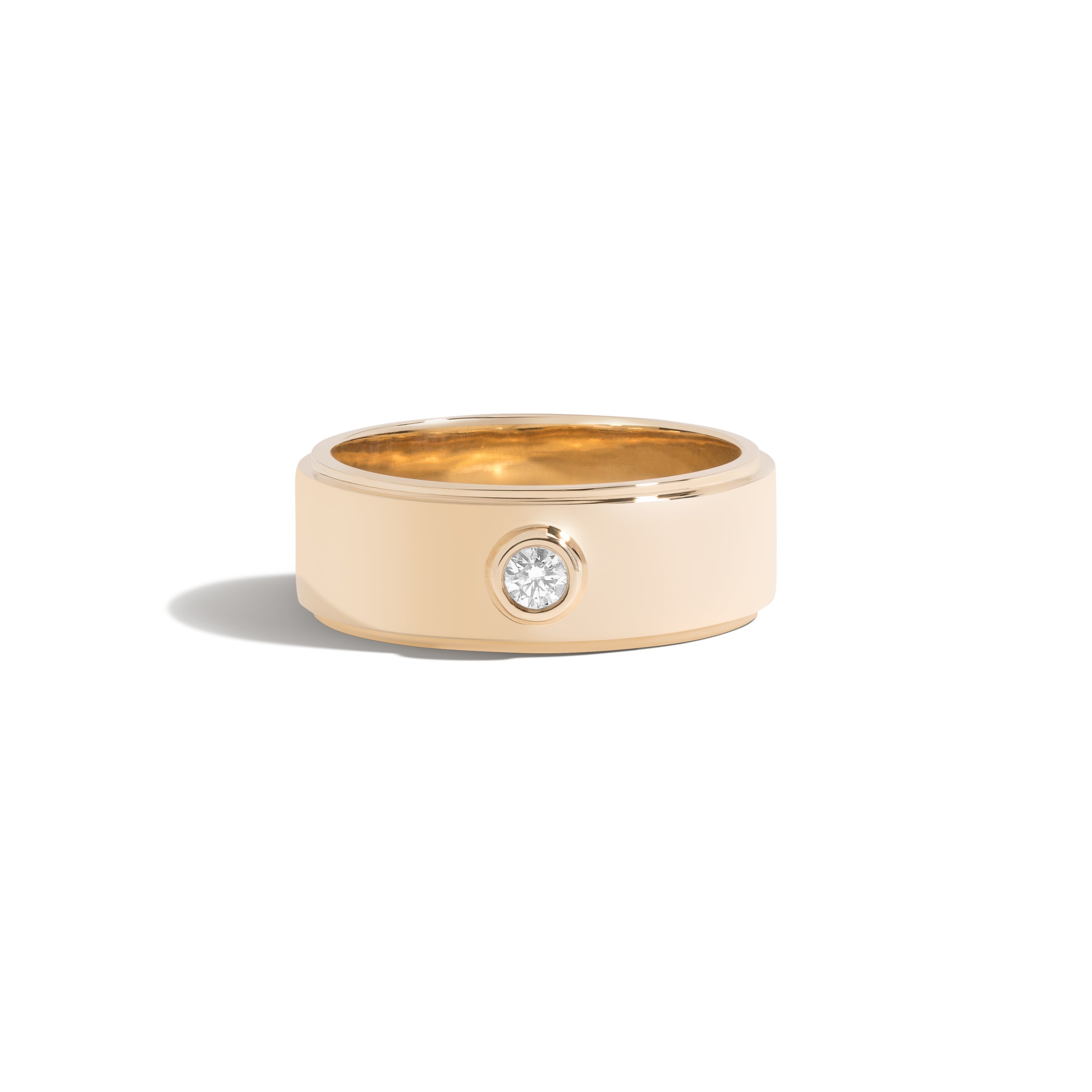 14K/18K Solid Gold Louis Vuitton Style Ring | Uverly 18K Gold / Rose / 12