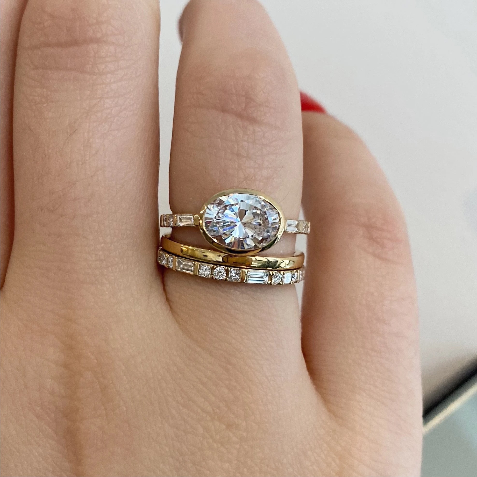 Show & Tell: Engagement Ring Spacers/Stacks !!