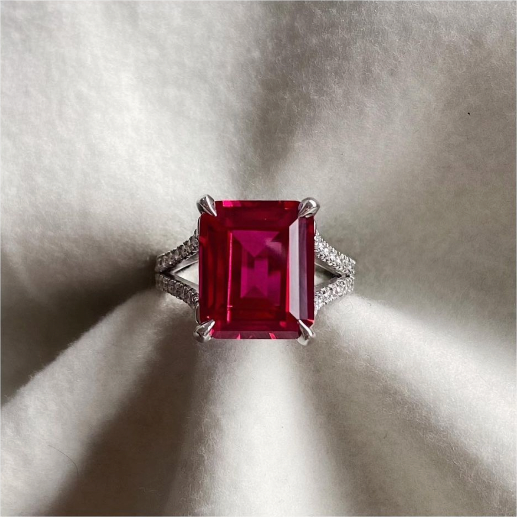 Shahla Karimi Custom Ruby Ring