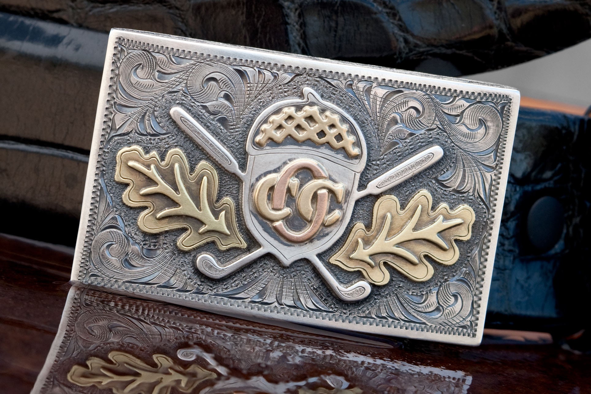 custom western belt buckles