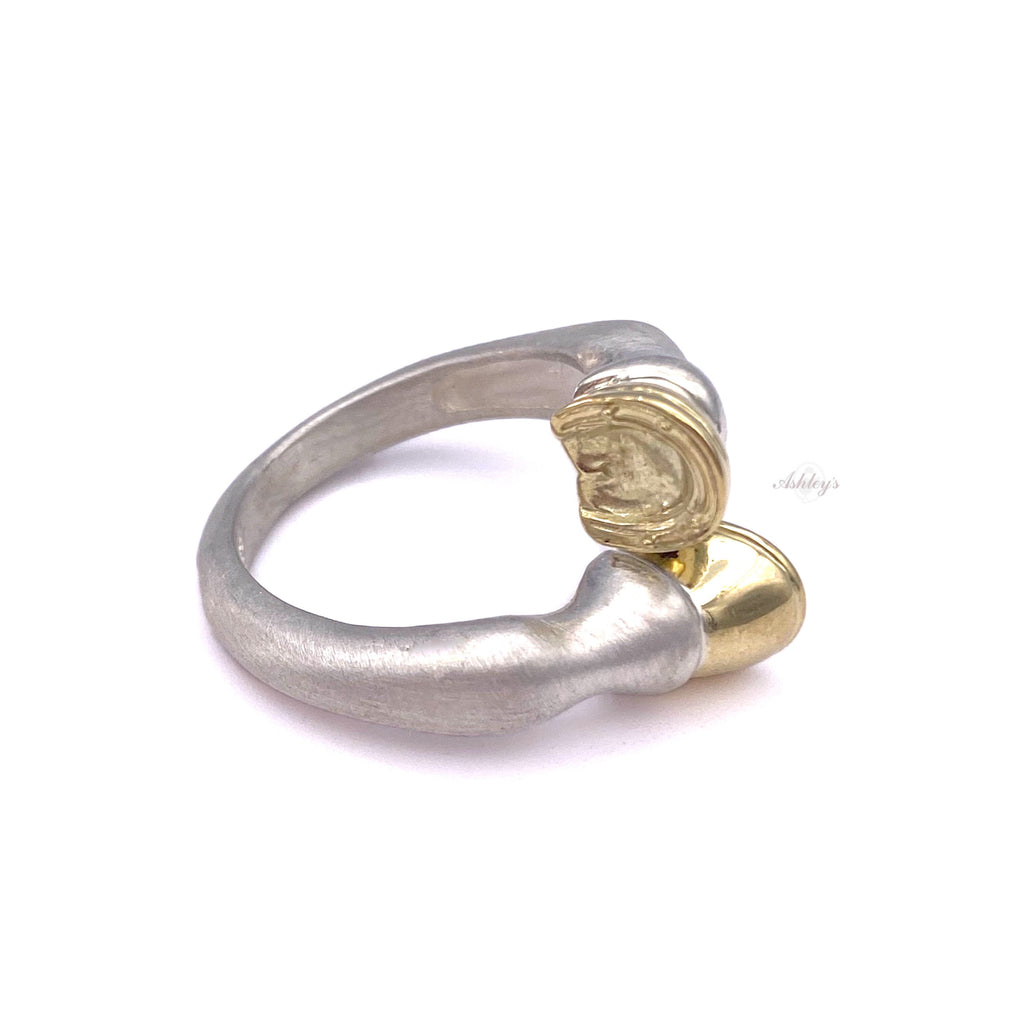 秋田店 R-081 Horse ring 18号 - アクセサリー