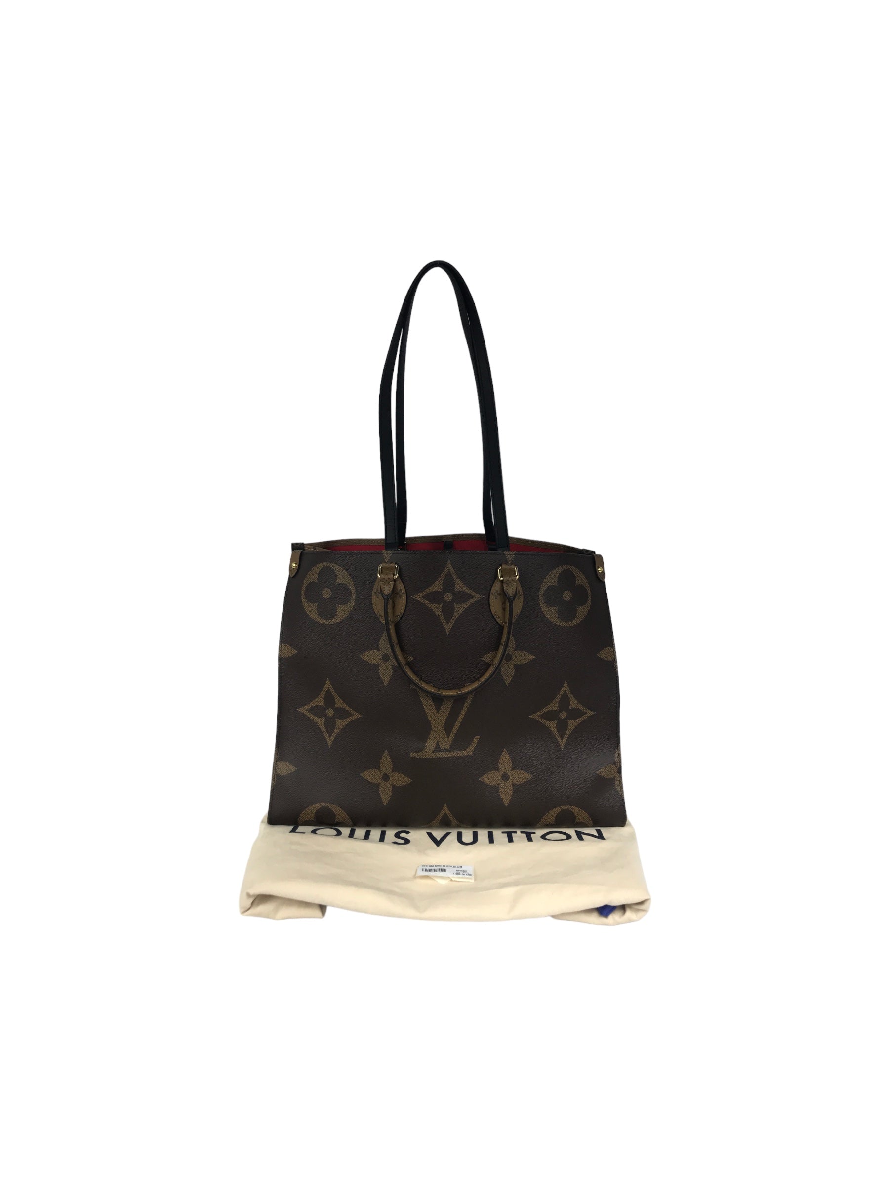 Louis Vuitton Neverfull MM Monogram Fabric Dark Brown GHW