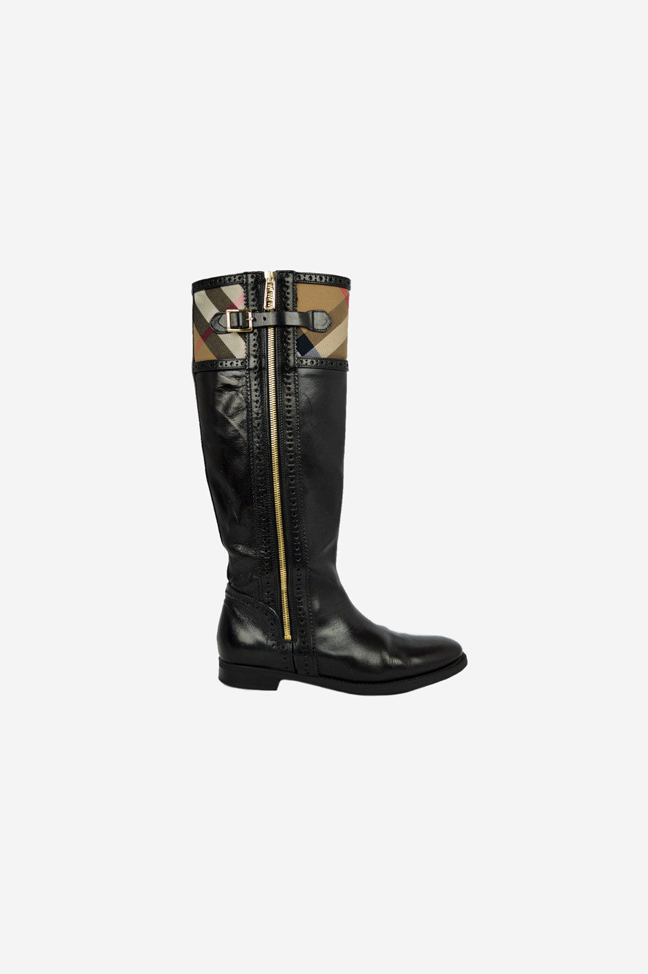 burberry long boots