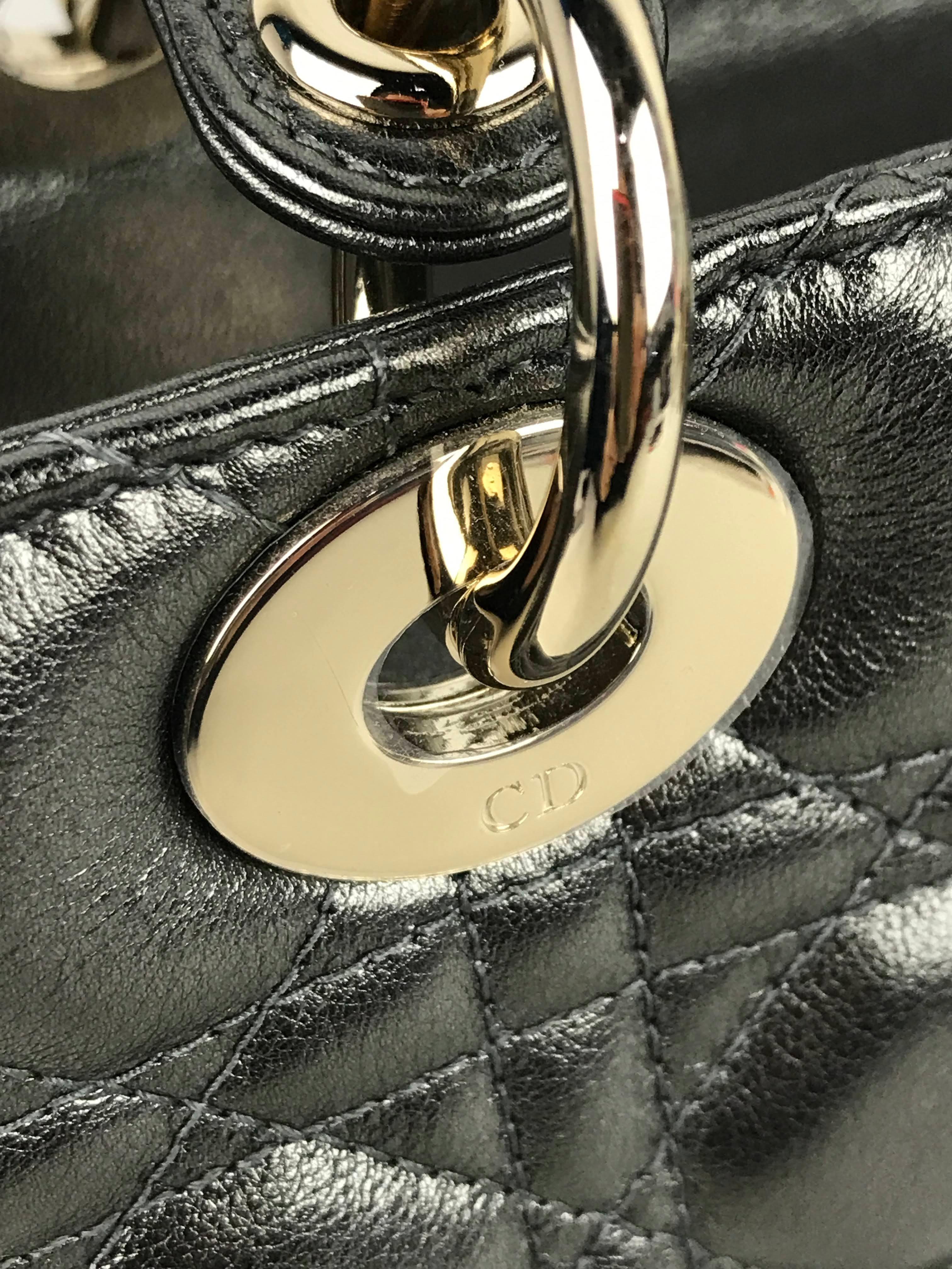 Metallic Forest Green Lady Dior W/LGHW – Haute Classics