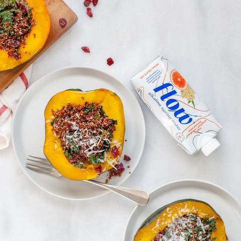 Quinoa-Stuffed Acorn Squash