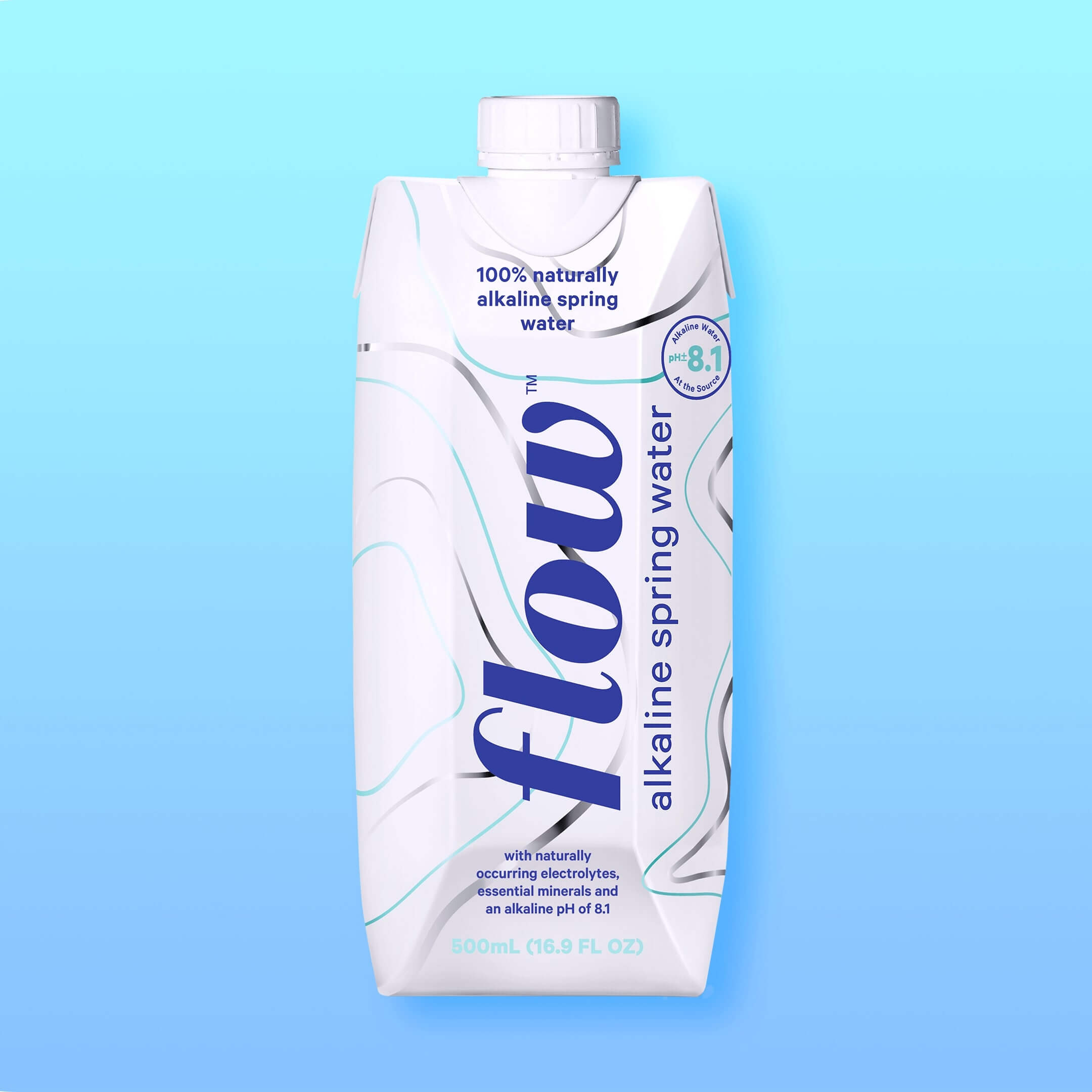 12 pack of 500ml - Original - Flow Alkaline Spring Water US product image