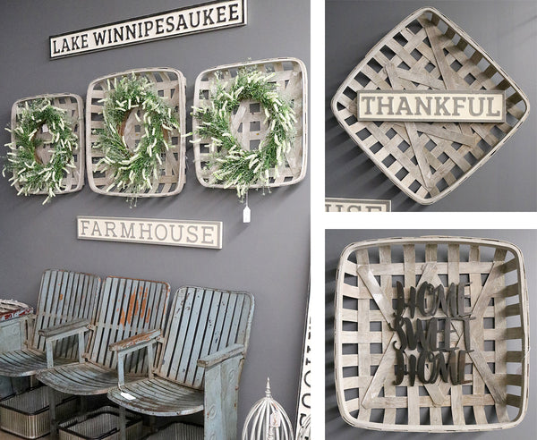 Tobacco Baskets In a Mudroom