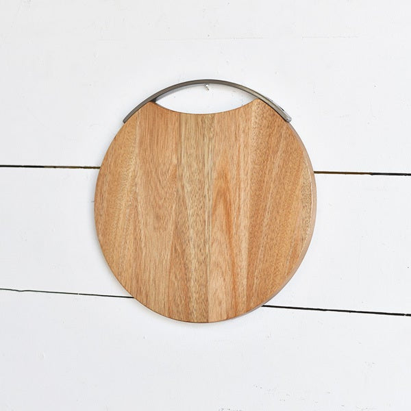 Wooden Cutting Board Riser Oval