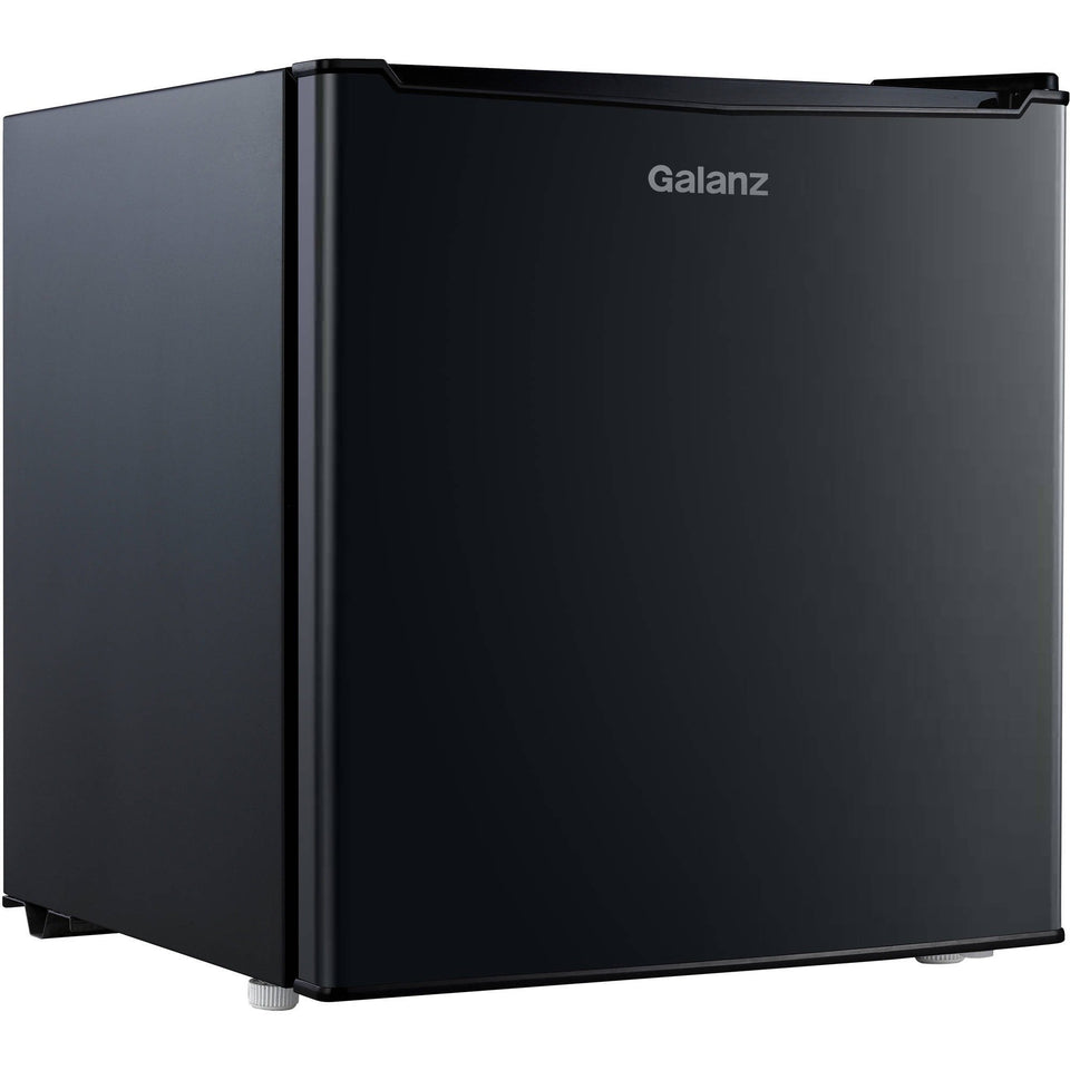 Galanz 1.7 cu ft Compact Refrigerator, Black - Shopatronics