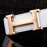 New 2016 Belt Mens Luxury Brand Smooth Buckle Casual All-Match Belt Designer Men Fashion PU Leather Belt For Man - Shopatronics