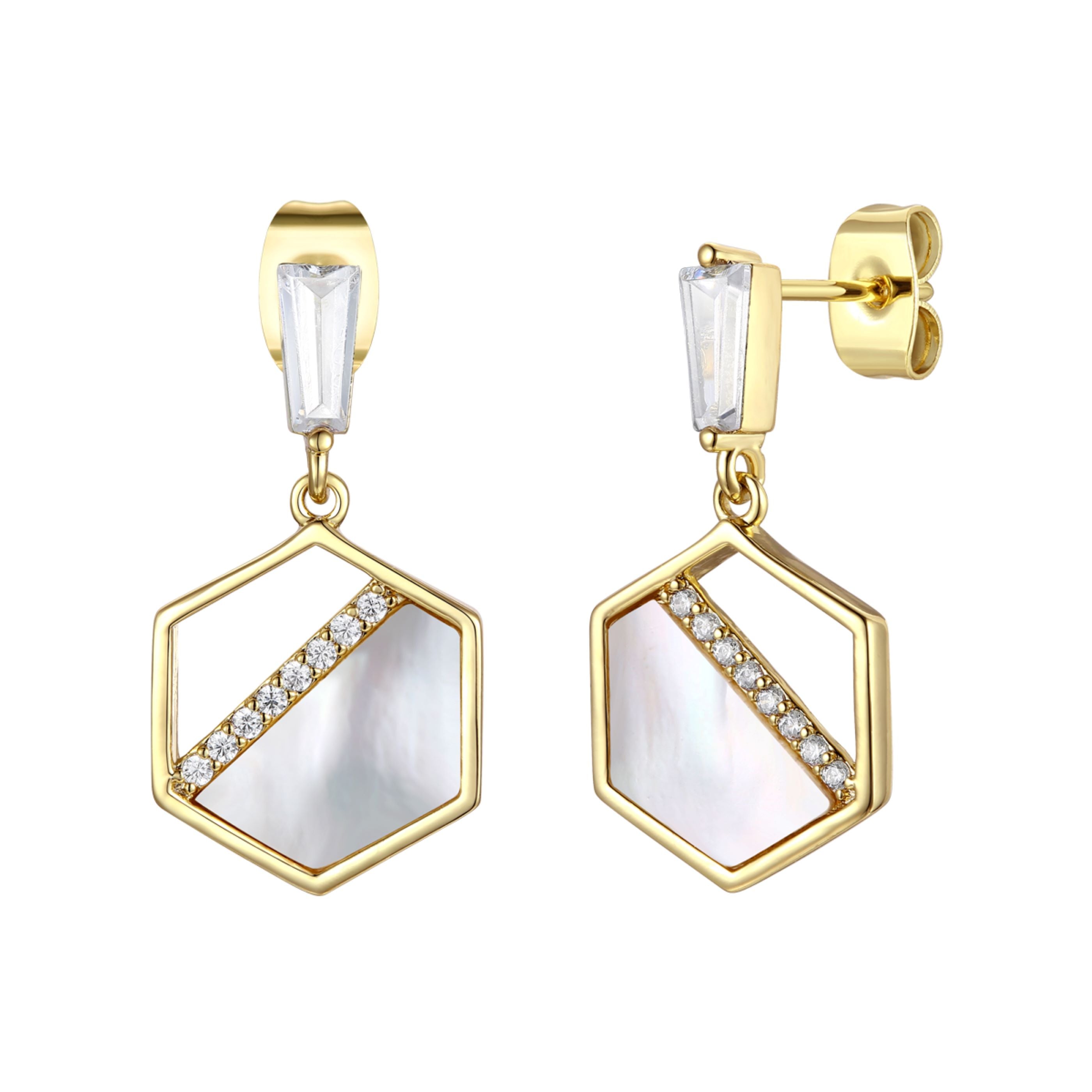earrings women jewelry type gold plated